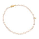 Mikimoto 18k Yellow Gold Cultured Pearl Necklace