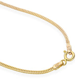 14k Yellow Gold 0.50tcw Diamond Pillow Pendant Necklace