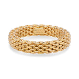 Tiffany & Co. 18k Yellow Gold Somerset Mesh Band Ring