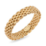 Tiffany & Co. 18k Yellow Gold Somerset Mesh Band Ring
