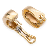 Vintage Mauboussin Paris 18k Yellow Gold Hoop Earrings