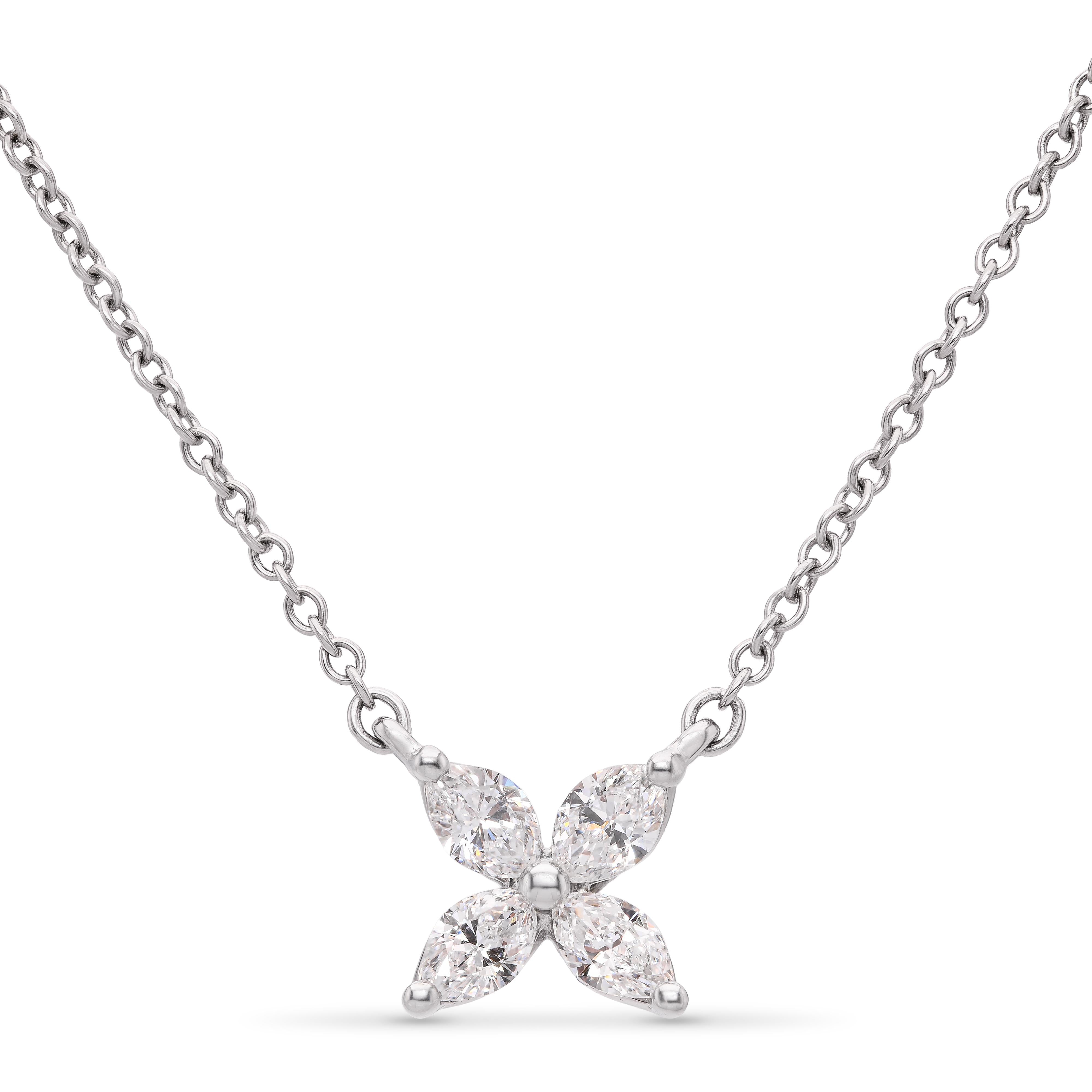 Tiffany & Co. Victoria Platinum Diamond Necklace