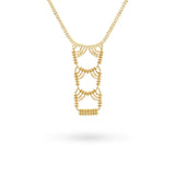 Vintage Tiffany & Co. 18k Yellow Gold Cascading Bead Necklace