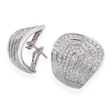 Roberto Coin 18k White Gold 2.02tcw Diamond Earrings