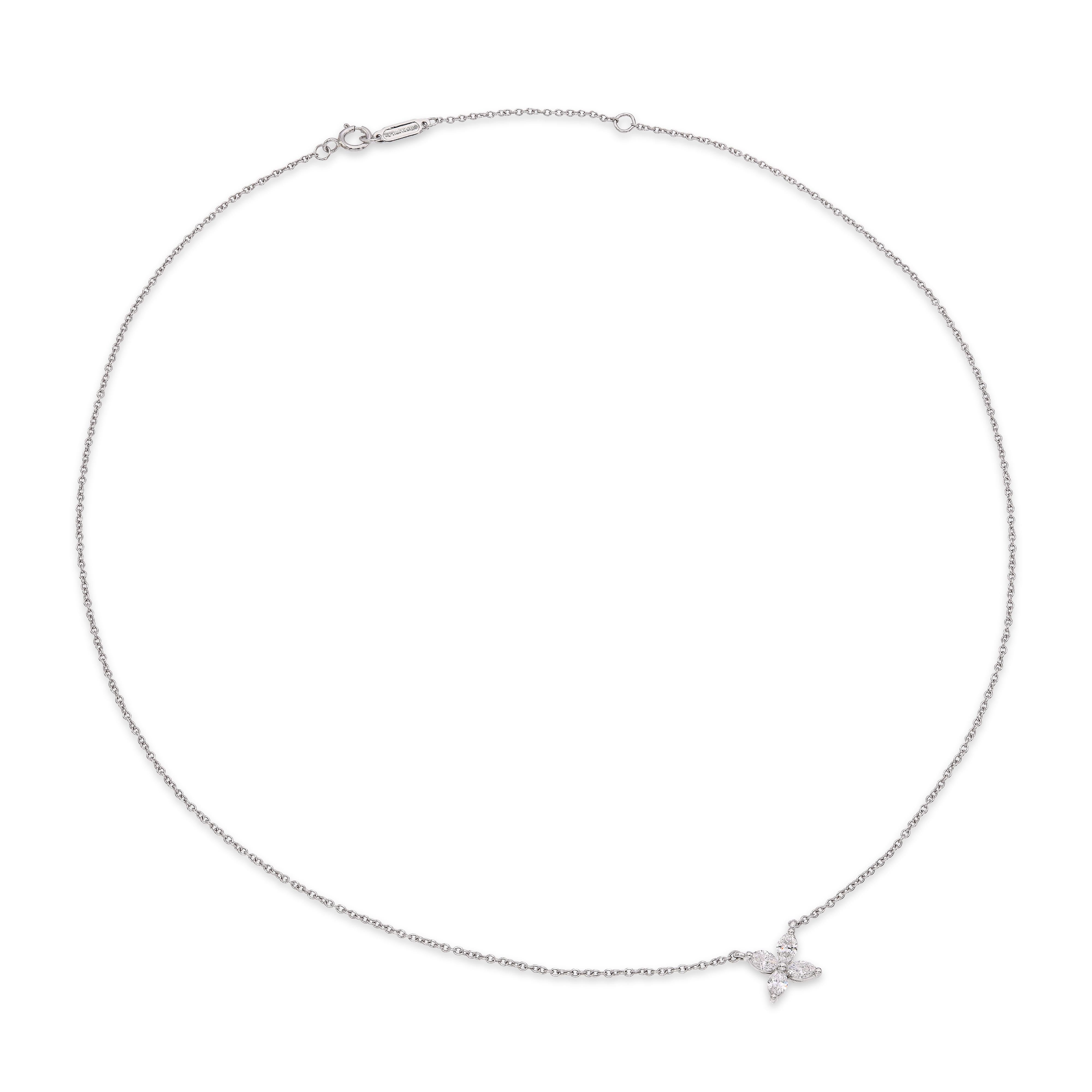 Tiffany & Co. Victoria Platinum Diamond Necklace