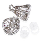 Roberto Coin 18k White Gold 2.02tcw Diamond Earrings