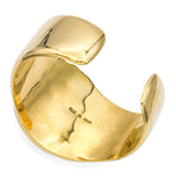 Rare Tiffany & Co Elsa Peretti 18k Yellow Gold Onyx and Mother Of Pearl Cuff