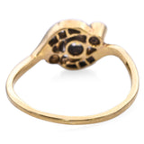 Antique 14k Yellow Gold Diamond Ring