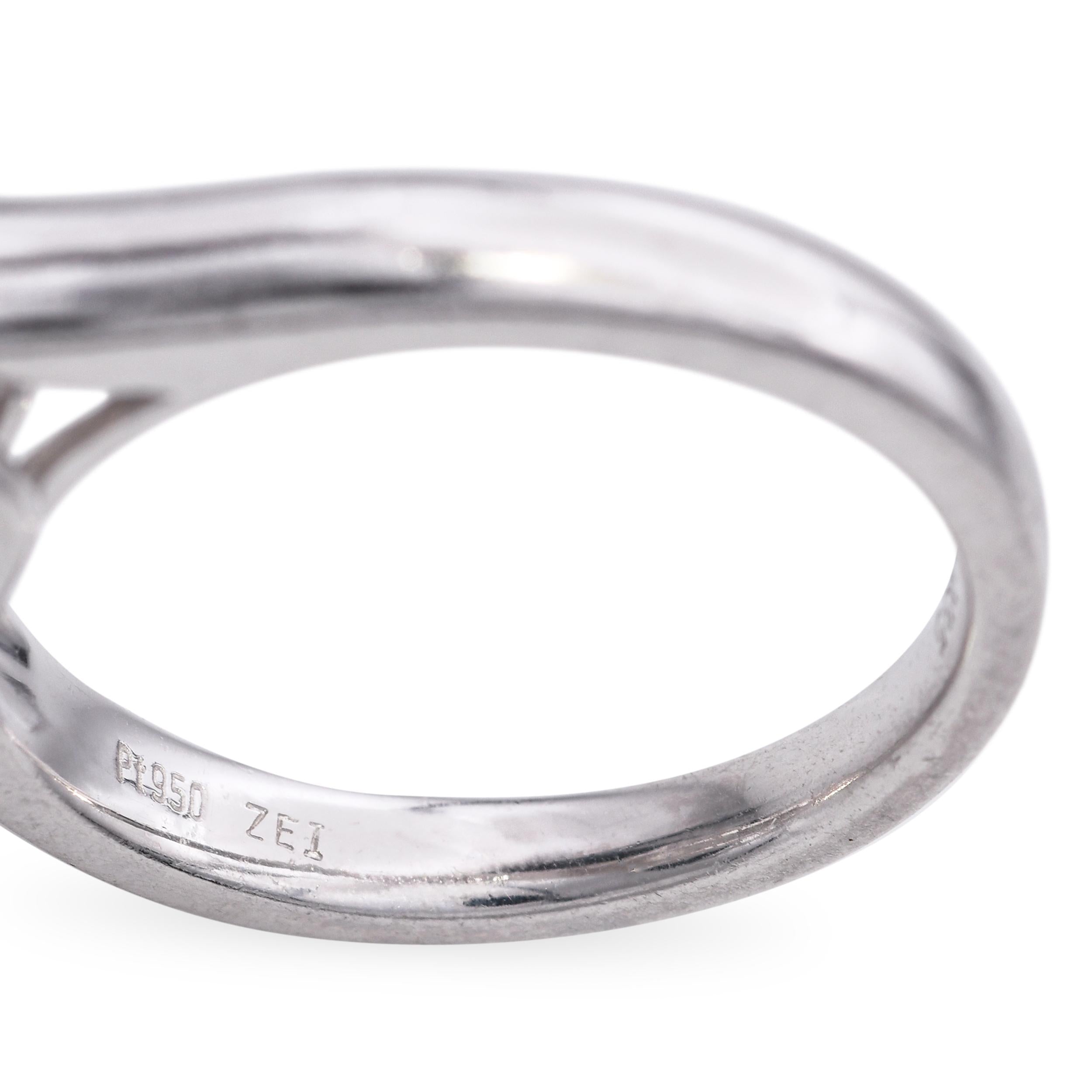 Vintage Platinum 2.03ct Diamond Solitaire Ring