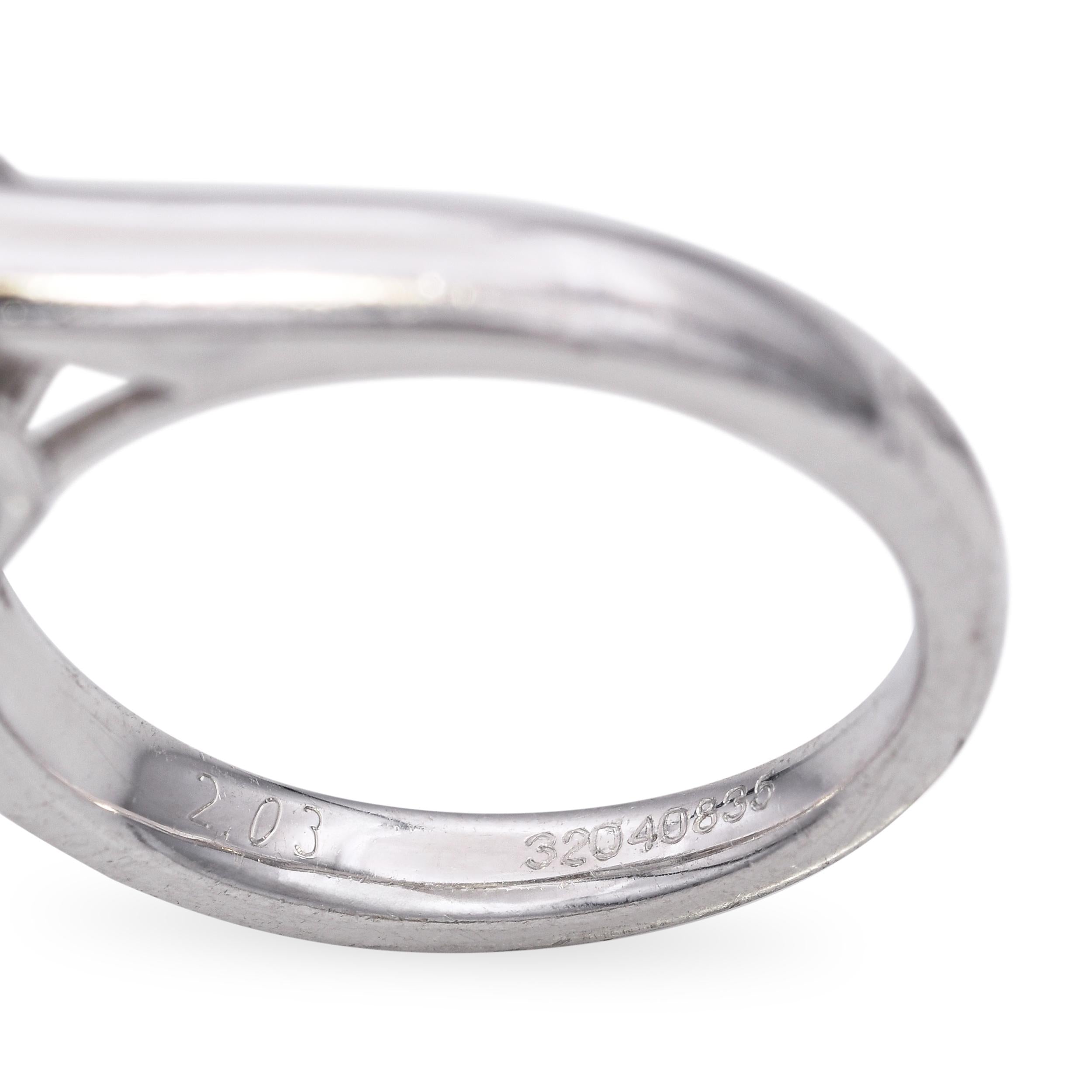 Vintage Platinum 2.03ct Diamond Solitaire Ring