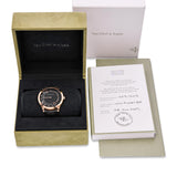 Van Cleef & Arpels 18k Rose Gold Heure D’ici & D’ailleurs 42mm Automatic Watch