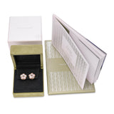 Van Cleef & Arpels 18k Yellow Gold Lucky Spring Plum Blossom Earrings
