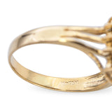 Vintage 18k Yellow Gold 0.70ct Ruby and Diamond Ring