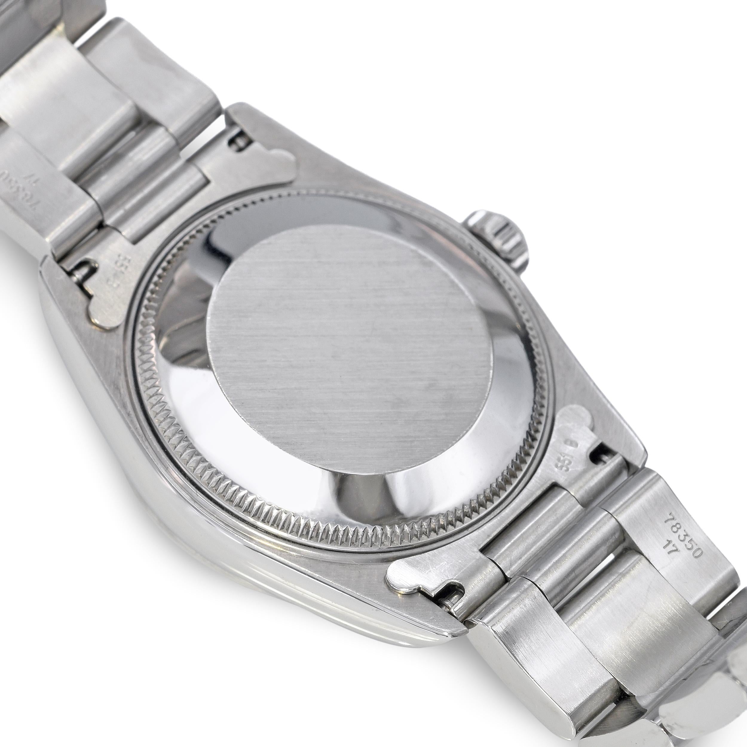 Rolex Datejust Midsize 31mm Salmon Dial Automatic Watch Ref 78240