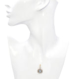 14k Yellow Gold 2.08ct Aquamarine and 0.85tcw Diamond Pendant