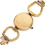 Vintage 18k Yellow Gold Chopard Lapis Lazuli Dial Watch Ref. 74924