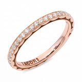 Tacori 18k Rose Gold Diamond Band Ring