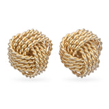 Tiffany & Co. 14k Yellow Gold Love Knot Earrings