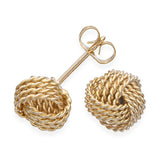 Tiffany & Co. 14k Yellow Gold Love Knot Earrings