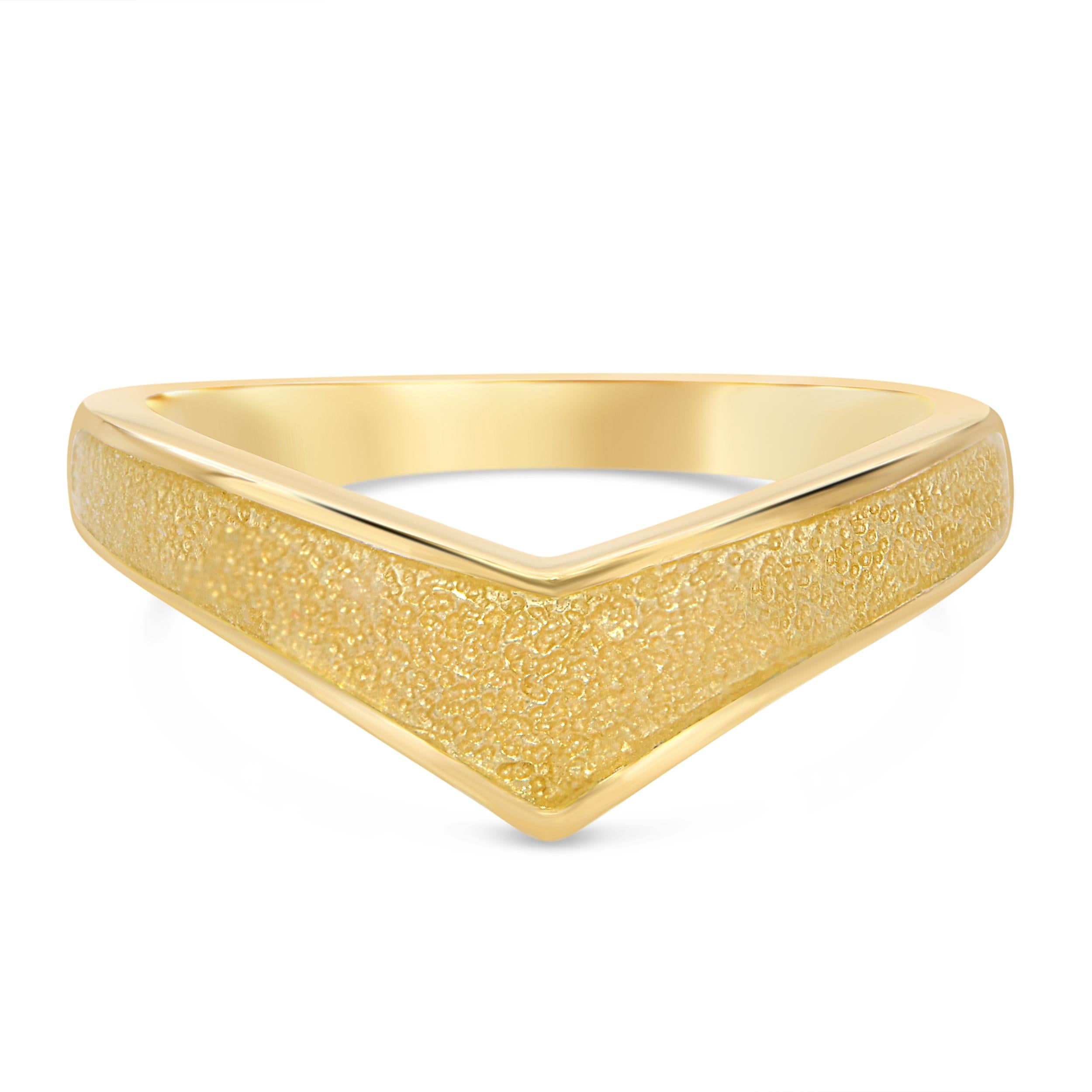 Mikimoto 18k Yellow Gold Enamel Ring