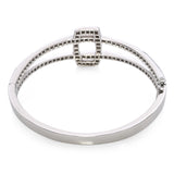 Kwiat 18k White Gold 2.12tcw Diamond Hinged Bracelet