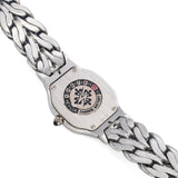 Patek Philippe La Flamme 18K White Gold Diamond MOP Quartz Women's Watch 4815