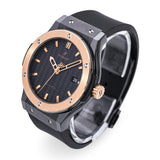 Hublot Classic Fusion Ceramic & 18k Rose Gold Automatic Watch Ref 542.C0.1780.RX