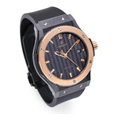 Hublot Classic Fusion Ceramic & 18k Rose Gold Automatic Watch Ref 542.C0.1780.RX