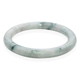 GIA Type A Jadeite Jade and Omphacite Jade Bangle