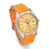 Vintage Rolex Datejust Two Tone Men's Watch 16013