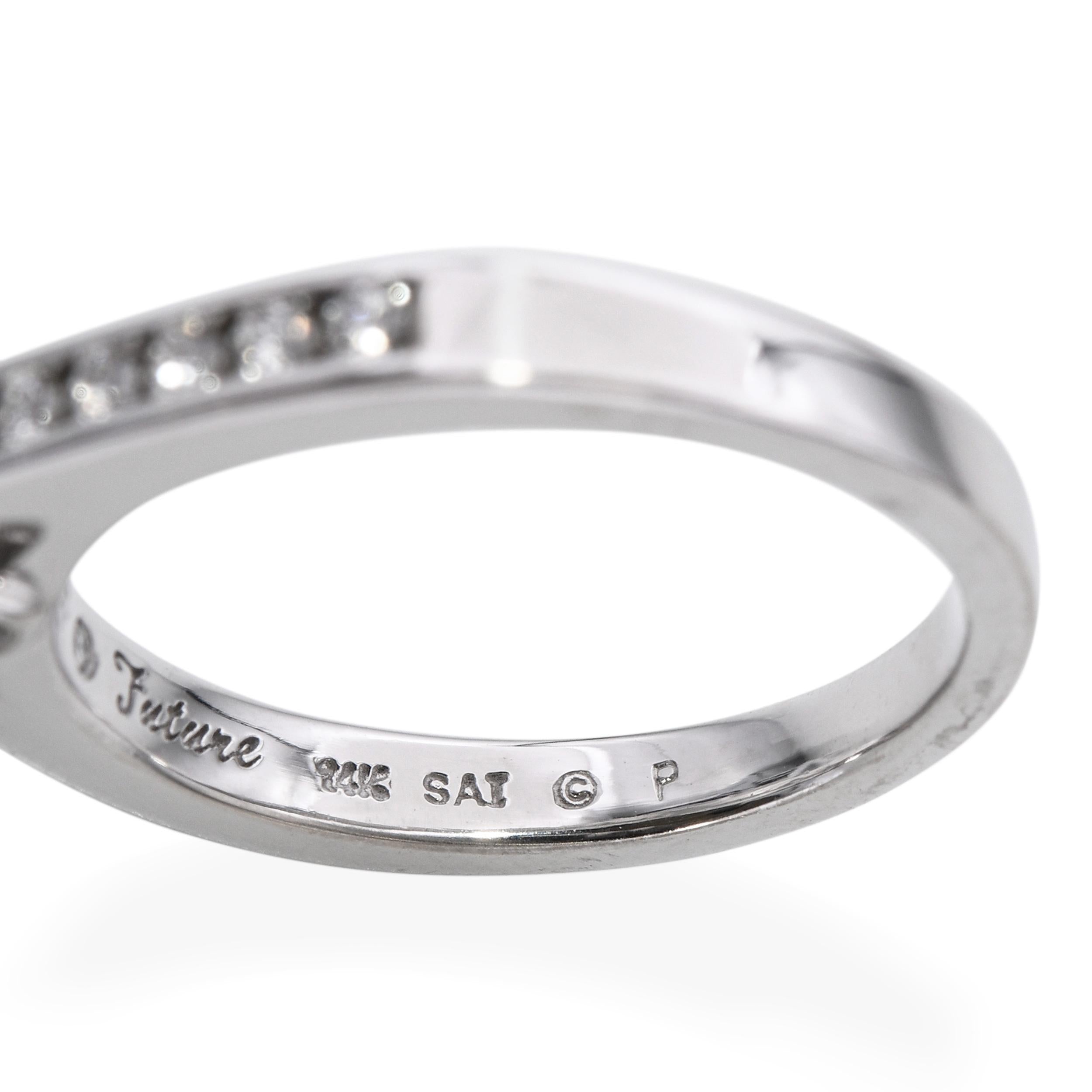 Vintage 14k White Gold 1.20tcw K Si2 Diamond Engagement Ring