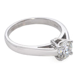 Vintage Platinum 0.85ct I SI2 Diamond Solitaire Ring