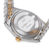 Vintage Rolex Two Tone Datejust Tiffany & Co Dial Men's Watch Ref. 16013