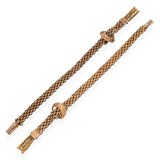 Antique Victorian Yellow Gold Buckle Bracelet