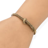 Antique Victorian Yellow Gold Buckle Bracelet