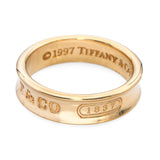 1997 Tiffany & Co 18k Yellow Gold Wedding Band