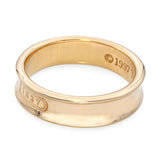 1997 Tiffany & Co 18k Yellow Gold Wedding Band