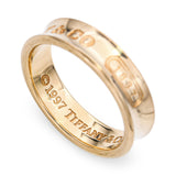 1997 Tiffany & Co 18k Yellow Gold Wedding Band