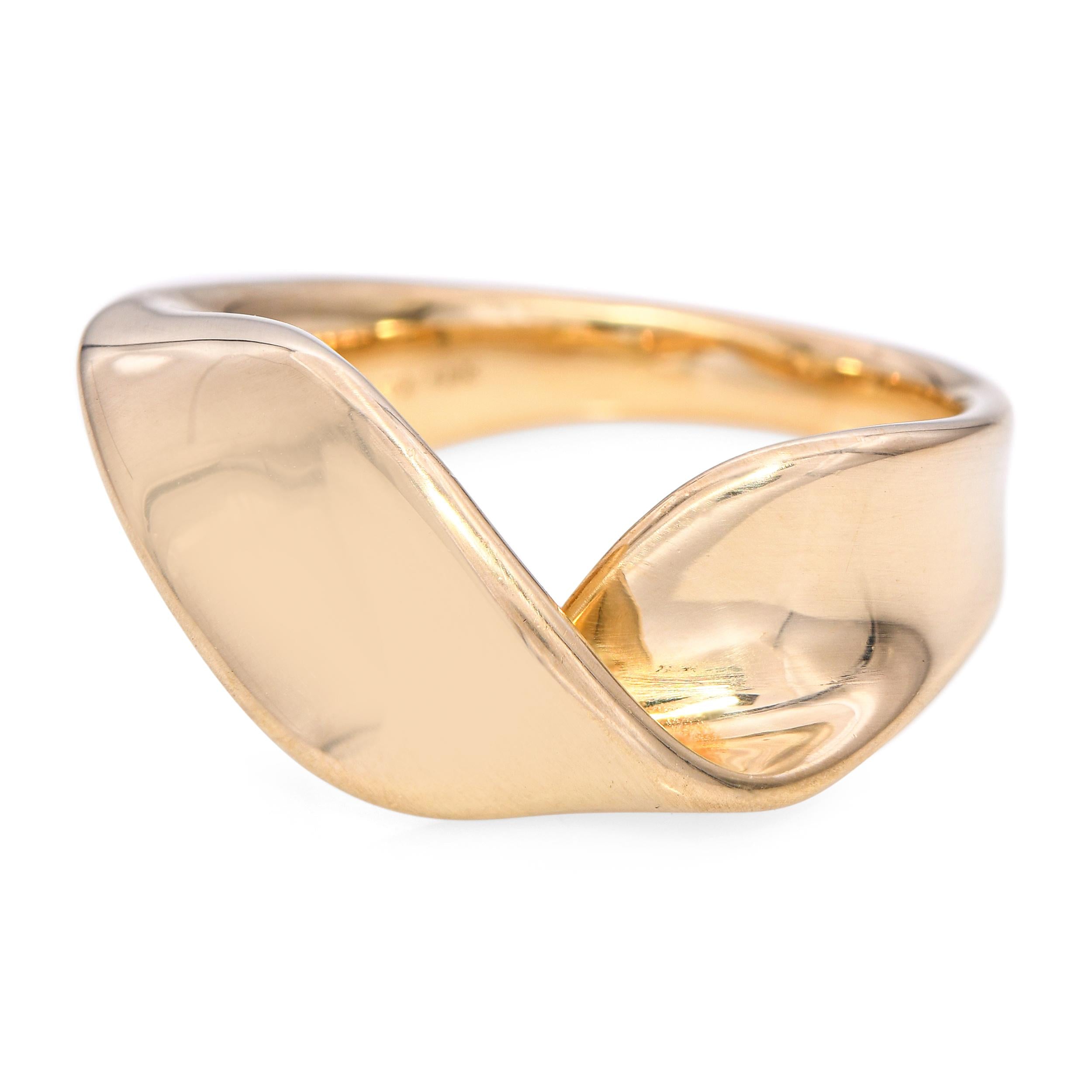 Ippolita 18k Yellow Gold Twisted Ribbon Ring