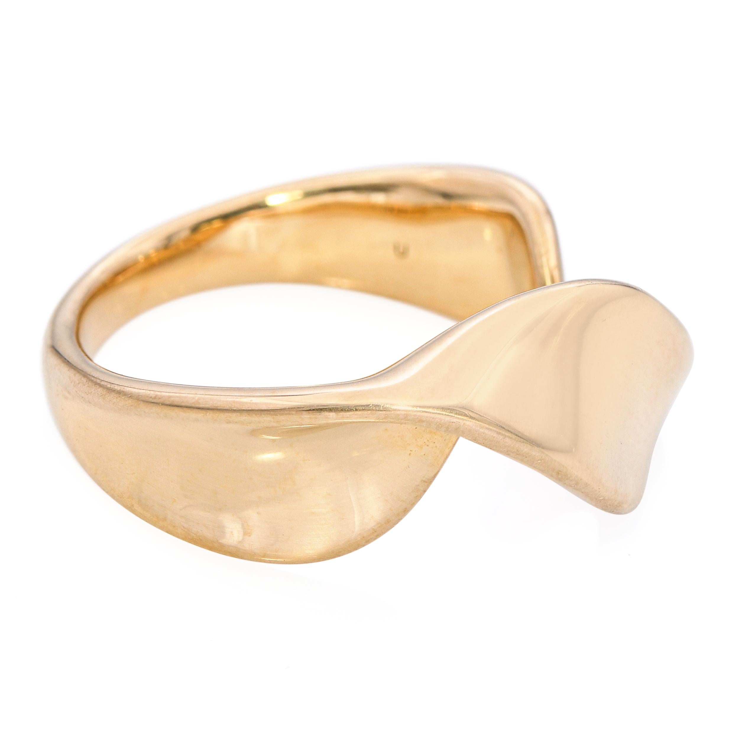 Ippolita 18k Yellow Gold Twisted Ribbon Ring