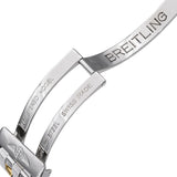 Breitling 18K Gold/Steel Chronomat GT Mother Of Pearl Dial D13050 Men's Watch