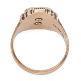 Vintage 1946 10k Yellow Gold Notre Dame College Ring