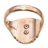 Vintage 1946 10k Yellow Gold Notre Dame College Ring