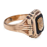 Vintage 1946 10k Yellow Gold Notre Dame College Ring