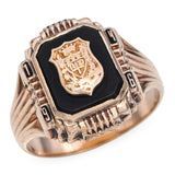 Vintage 1946 10k Yellow Gold Notre Dame College Ring