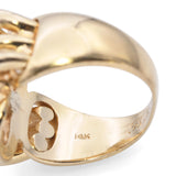 Vintage Tiffany & Co. 14k Yellow Gold Interlocking Woven Ring