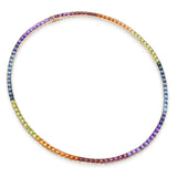 Bellarri Eternal Love 14k Yellow Gold 41.10tcw Multi-Gemstone Necklace