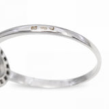 Vintage 18k White Gold GIA O-P IF 2.13ct Rose Cut Diamond Ring