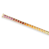 Bellarri Eternal Love 14k Yellow Gold 41.10tcw Multi-Gemstone Necklace