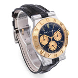 Bulgari Diagano Stainless Steel & 18k Yellow Gold Chronograph Quartz Watch